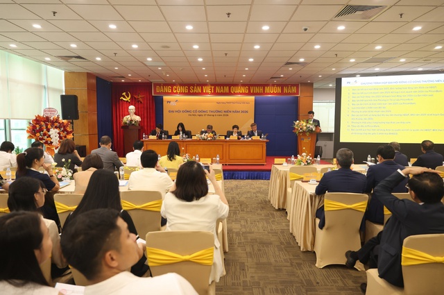 PVcomBank tổ chức thành công Đại hội đồng cổ đông thường niên năm 2026 - Ảnh 1.