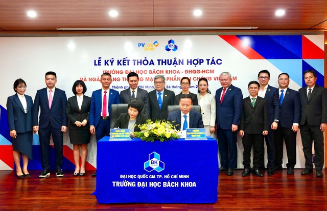 PVcomBank và ĐH Bách khoa TP HCM hợp tác cùng kiến tạo nguồn nhân lực chất lượng cao - Ảnh 1.
