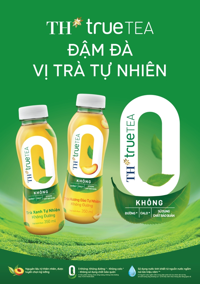 Tập đoàn TH ra mắt Trà không đường TH true TEA - Ảnh 1. Tập đoàn TH ra mắt Trà không đường TH true TEA - Ảnh 1.