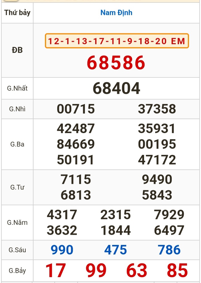 Kết quả xổ số hôm nay (13-1): TP HCM, Long An, Bình Phước, Hậu Giang, Đà Nẵng, Nam Định- Ảnh 3.