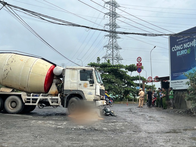 Cô gái đi chợ tử vong liên quan xe bồn ở Thủ Đức- Ảnh 1.