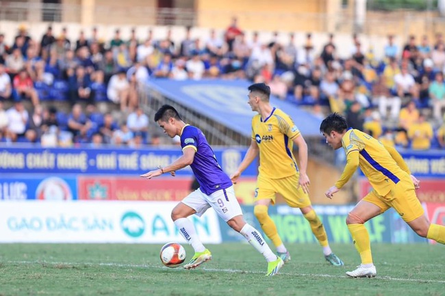 Tuấn Hải lập công, Hà Nội FC chia điểm trên sân Vinh- Ảnh 1.