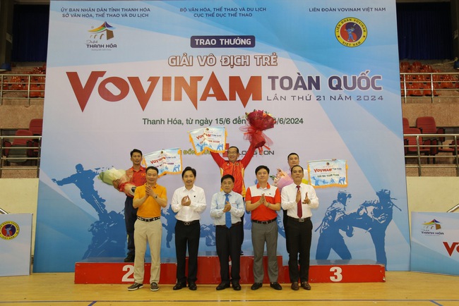 TP HCM nhất toàn đoàn Giải Vô địch trẻ Vovinam toàn quốc 2024- Ảnh 1.