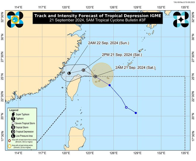 Philippines thông tin về áp thấp nhiệt đới mới- Ảnh 1.