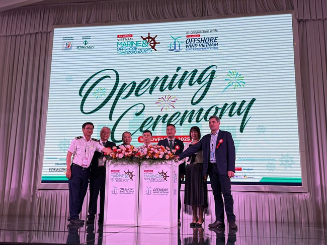 Hơn 200 doanh nghiệp tham gia triển lãm quốc tế ngành hàng hải và đóng tàu Việt Nam - Ảnh 1.