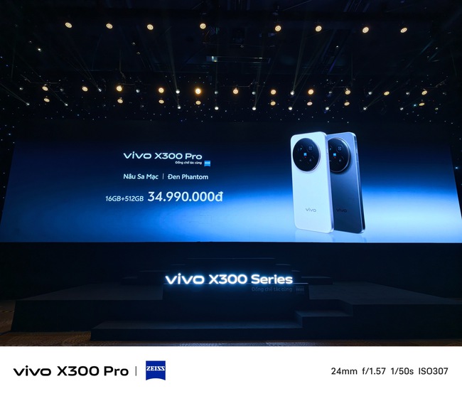 vivo X300 Series ra mắt tại Việt Nam: Bộ đôi vua camera ZEISS 200MP - Ảnh 1.