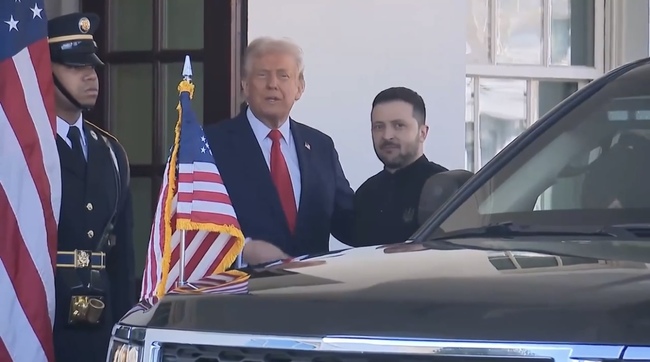 Tổng thống Donald Trump đón người đồng cấp Zelensky tại Nhà Trắng- Ảnh 2.