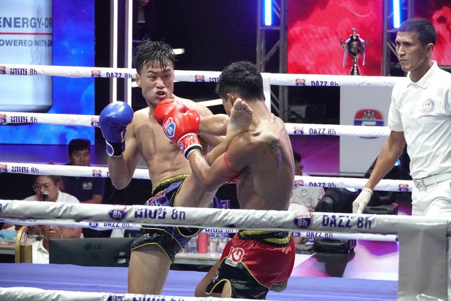 Kickboxing: Tuyển Việt Nam có thêm chiến thắng tại Campuchia- Ảnh 1.