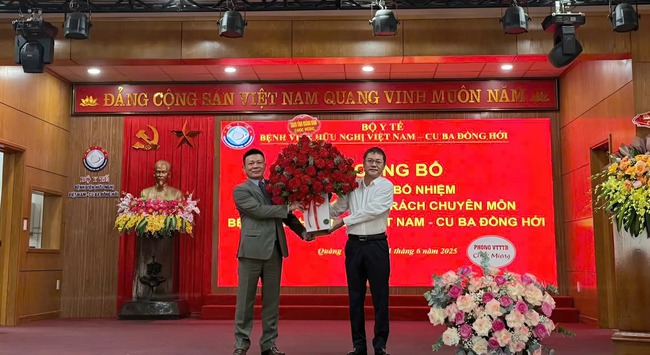 Bác sĩ Nguyễn Kỳ Nhân làm Phó Giám đốc Bệnh viện Hữu nghị Việt Nam - Cu Ba Đồng Hới- Ảnh 1. Bác sĩ Nguyễn Kỳ Nhân làm Phó Giám đốc Bệnh viện Hữu nghị Việt Nam - Cu Ba Đồng Hới- Ảnh 1.