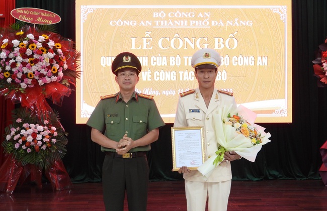 Thượng tá Trần Minh Nguyên giữ chức vụ Phó Giám đốc Công an TP Đà Nẵng- Ảnh 1. Thượng tá Trần Minh Nguyên giữ chức vụ Phó Giám đốc Công an TP Đà Nẵng- Ảnh 1.