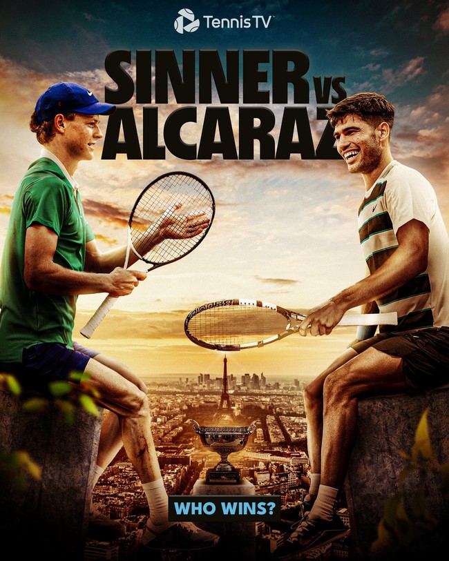 Djokovic thua Sinner lần thứ 4 liên tiếp, úp mở khả năng trở lại Roland Garros- Ảnh 3. Djokovic thua Sinner lần thứ 4 liên tiếp, úp mở khả năng trở lại Roland Garros- Ảnh 3.