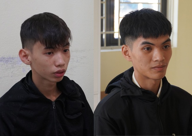 Quảng Trị: Bắt 2 thanh niên giả danh cảnh sát cơ động, chặn người đi đường để “làm luật”- Ảnh 1.