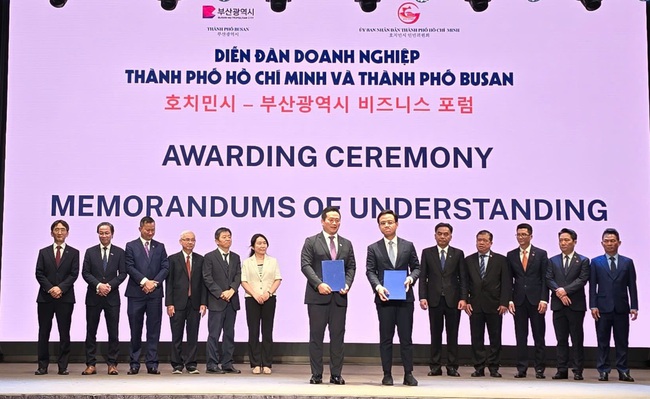 Lãnh đạo UBND TP HCM và Becamex thúc đẩy đầu tư tại Hàn Quốc - Ảnh 1. Lãnh đạo UBND TP HCM và Becamex thúc đẩy đầu tư tại Hàn Quốc - Ảnh 1.