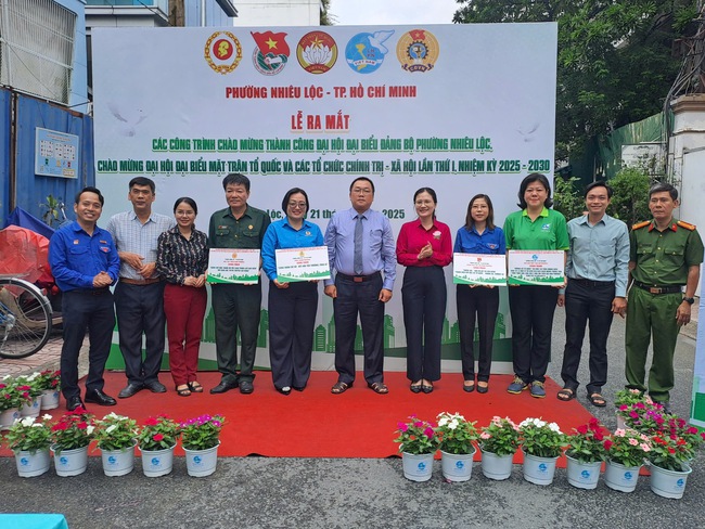 Phường Nhiêu Lộc ra mắt nhiều công trình chào mừng Đại hội- Ảnh 5.