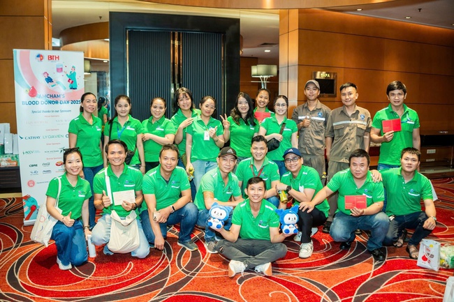 AmCham nối dài hành trình nhân ái với hơn 650 đơn vị máu hiến tặng - Ảnh 2.