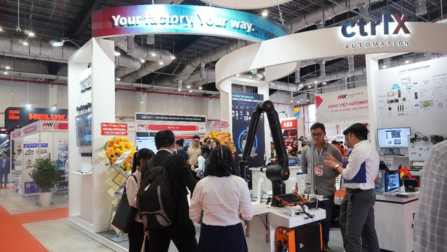 Bosch Rexroth tham gia triển lãm tự động hoá thế giới tại Việt Nam- Ảnh 1. Bosch Rexroth tham gia triển lãm tự động hoá thế giới tại Việt Nam- Ảnh 1.