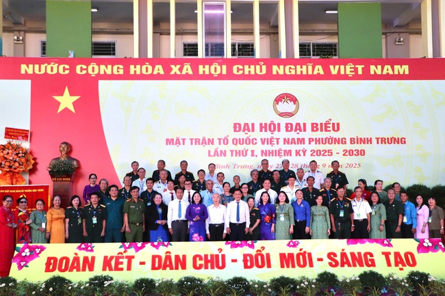 Phường Bình Trưng tổ chức Đại hội MTTQ Việt Nam lần thứ I, nhiệm kỳ 2025 - 2030  - Ảnh 2.