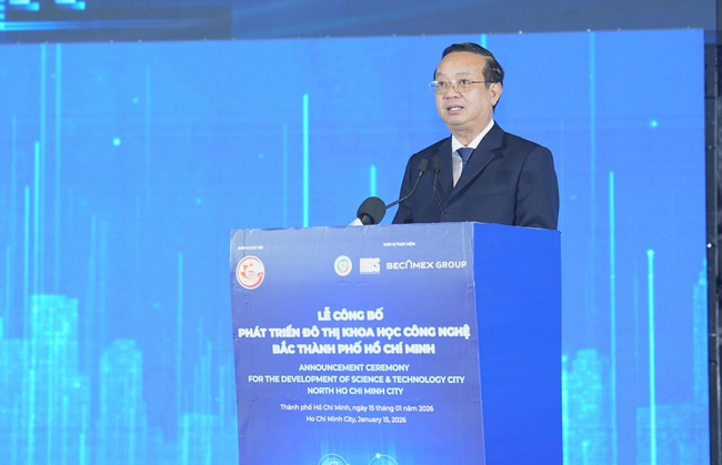 Ch&iacute;nh thức c&ocirc;ng bố ph&aacute;t triển đ&ocirc; thị khoa học c&ocirc;ng nghệ Bắc TPHCM - Ảnh 2.