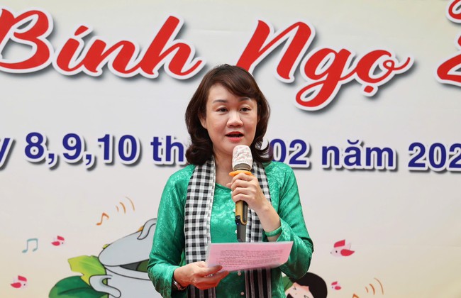 Rộn r&agrave;ng hội thi g&oacute;i b&aacute;nh chưng lan tỏa nghĩa t&igrave;nh Xu&acirc;n B&iacute;nh Ngọ - Ảnh 8.