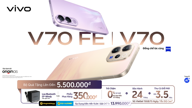 vivo ra mắt bộ đôi V70 và V70 FE: Nâng tầm trải nghiệm nhiếp ảnh di động và sáng tạo hình ảnh - Ảnh 1.