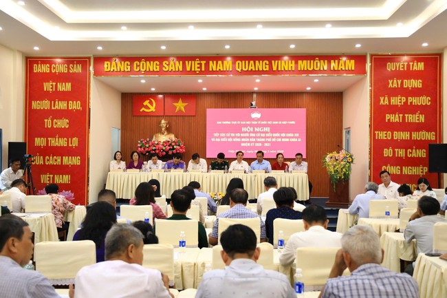 Cử tri x&atilde; Hiệp Phước gửi gắm kỳ vọng về quy hoạch v&agrave; hạ tầng - Ảnh 1.