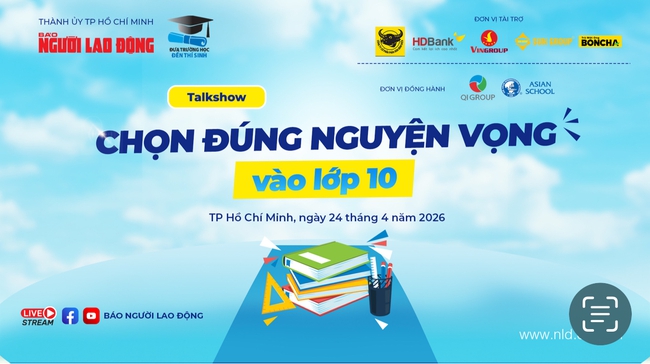Talkshow-Tư vấn: "Chọn đ&uacute;ng nguyện vọng v&agrave;o lớp 10" - Ảnh 2.