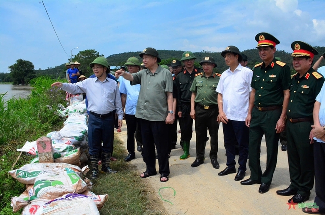 Thư của Tổng Bí thư, Chủ tịch nước Tô Lâm nhân 80 năm Ngày truyền thống phòng, chống thiên tai - Ảnh 1.