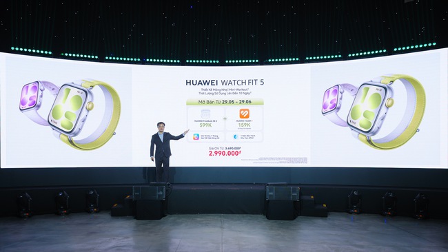 Huawei chính thức ra mắt WATCH FIT 5 Series tại Việt Nam - Ảnh 1.