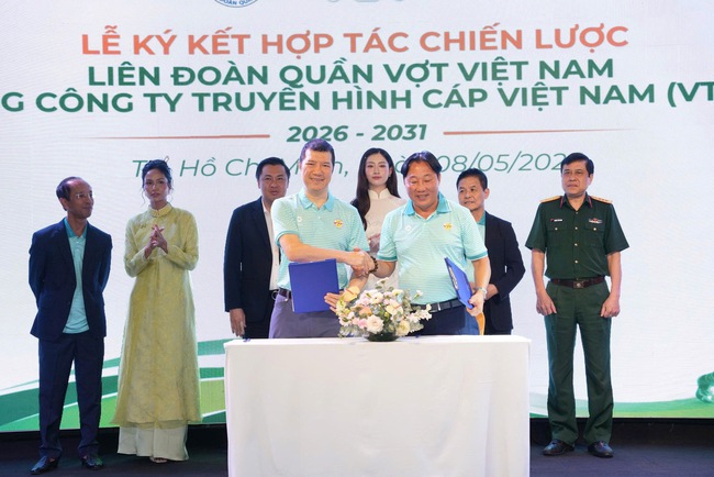 BLV Quang Huy l&agrave;m Ph&oacute; Chủ tịch LĐ Quần vợt Việt Nam, giới thiệu đại sử H&rsquo;Hen Ni&ecirc; - Ảnh 1.