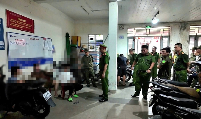 Tổng kiểm tra ma t&uacute;y tại chung cư, một phường ở Đ&agrave; Nẵng huy động gần 500 người - Ảnh 1.