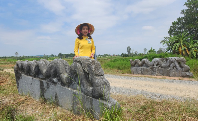 Bí ẩn đôi rồng đá không đầu ở Thành nhà Hồ- Ảnh 4.