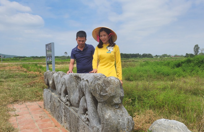 Bí ẩn đôi rồng đá không đầu ở Thành nhà Hồ- Ảnh 5.