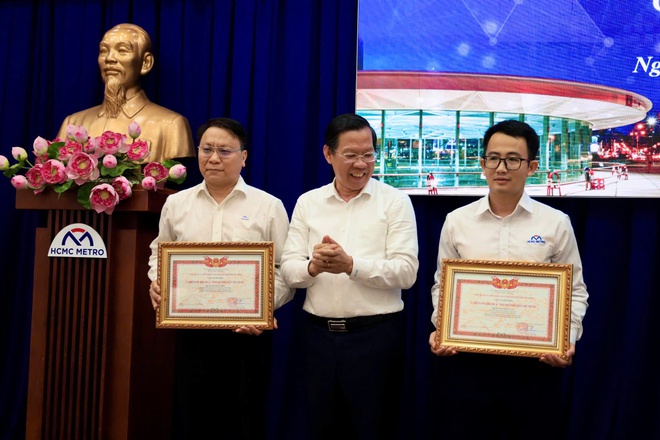 Chủ tịch Phan Văn Mãi: "Metro số 1 là bước ngoặt giao thông của thành phố"- Ảnh 5.