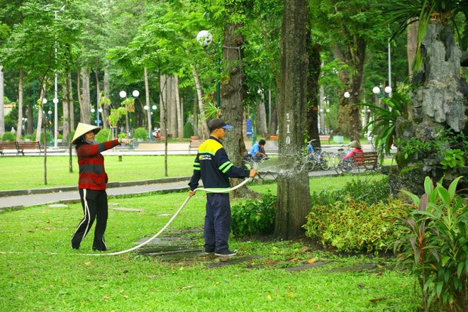 Hình ảnh Công viên Tao Đàn sau vụ gãy cây làm 5 người thương vong- Ảnh 14.