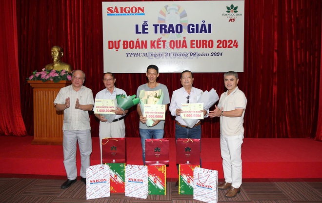 Bạn đọc đến từ Cà Mau đoạt giải “Dự đoán kết quả bóng đá Euro 2024” trên Báo SGGP- Ảnh 3.