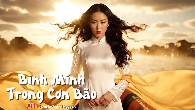 Nhạc sĩ Thái Nguyên ra mắt MV bằng AI, gửi thông điệp về hi vọng sau mưa lũ - Ảnh 2.