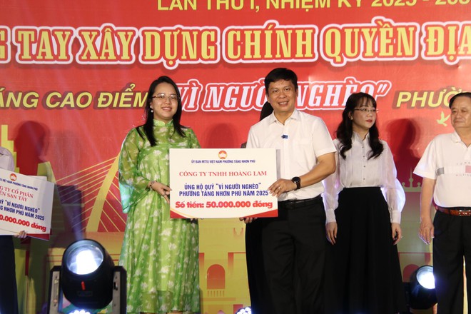 Phường Tăng Nhơn Phú phát động tháng cao điểm Vì người nghèo - Ảnh 6.