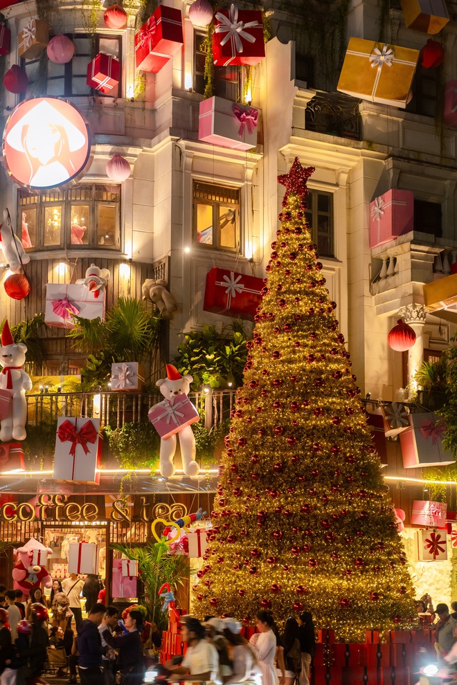 Không khí Giáng sinh tại TP HCM rực rỡ với những con đường trang trí đẹp mắt - Ảnh 7. Không khí Giáng sinh tại TP HCM rực rỡ với những con đường trang trí đẹp mắt - Ảnh 7.