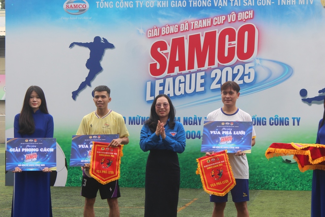 Xí Nghiệp Isamco và Bệnh viện Răng Hàm Mặt cùng đoạt cúp vô địch SAMCO LEAGUE 2025 - Ảnh 8.