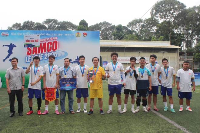 Xí Nghiệp Isamco và Bệnh viện Răng Hàm Mặt cùng đoạt cúp vô địch SAMCO LEAGUE 2025 - Ảnh 4.