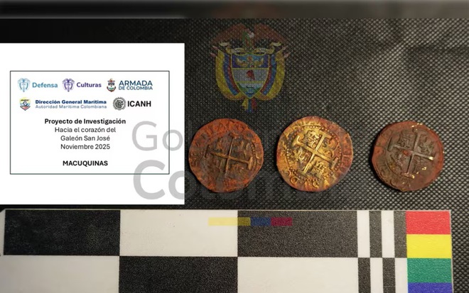 Vớt được kho báu đầu tiên từ "chiến hạm ma" chứa 17 tỉ USD vàng, ngọc - Ảnh 3.