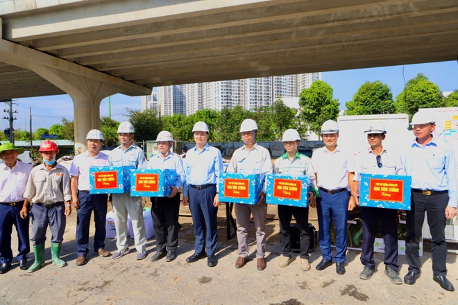 Những cây số Vành đai 3 đầu tiên sắp thông xe đạt tiến độ ra sao? - Ảnh 13.