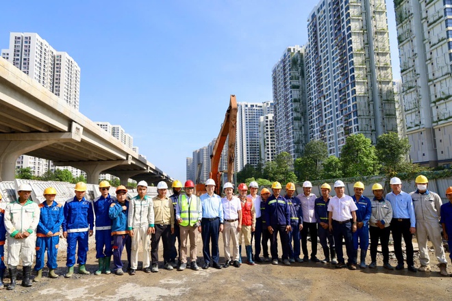 Những cây số Vành đai 3 đầu tiên sắp thông xe đạt tiến độ ra sao? - Ảnh 14.
