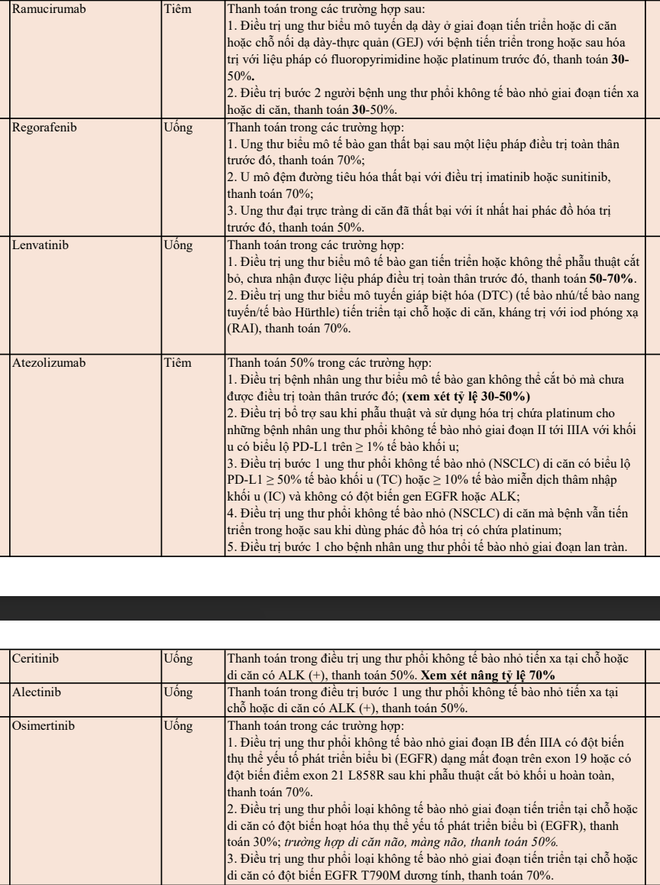 Đề nghị bổ sung 22 thuốc đích vào nhóm thuốc điều trị ung thư - Ảnh 4.