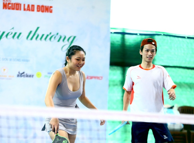 Minh Hằng, Lợi Trần, Đồng Ánh Quỳnh... hội tụ tại giải pickleball - Ảnh 4.