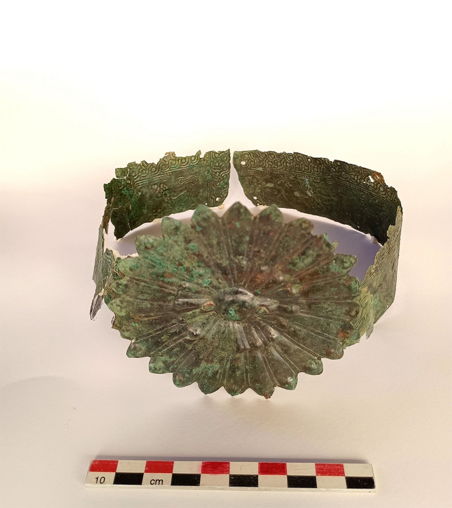 "Công chúa đội vương miện ngược" trong mộ cổ 2.700 tuổi - Ảnh 2.