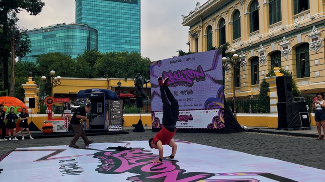 Bùng nổ “chất Việt” trong lễ hội nghệ thuật đường phố Saigon Urban Street Fest 2025   - Ảnh 2.