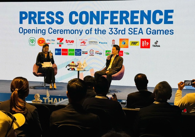 "Thánh Muay" Buakaw và dàn hoa hậu góp mặt trong lễ khai mạc SEA Games 33 - Ảnh 3.