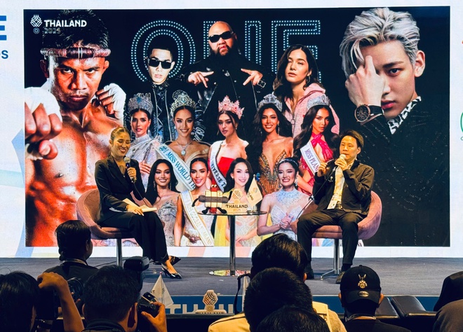 "Thánh Muay" Buakaw và dàn hoa hậu góp mặt trong lễ khai mạc SEA Games 33 - Ảnh 4.