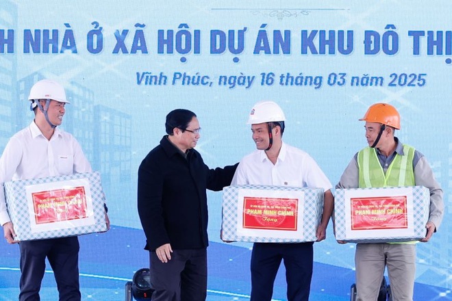 Thủ tướng dự lễ khởi công dự án nhà ở xã hội 7.000 tỉ đồng- Ảnh 3.